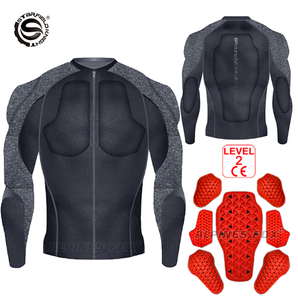 Motorcycle Gear Fox - Summer Men Motorcycle Soft Armor Jacket