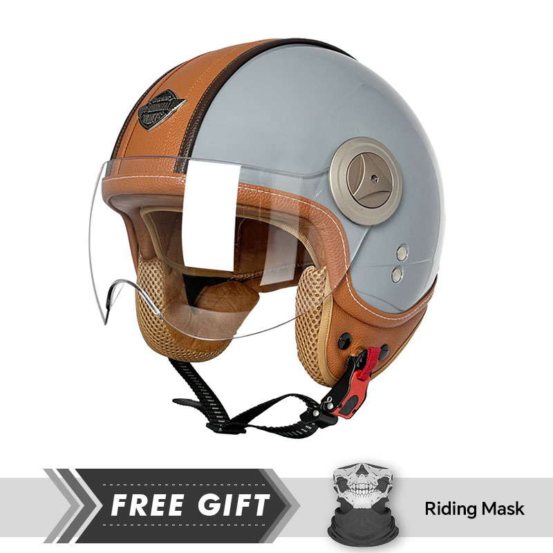 Motorcycle Gear In Store - Open Face Helmet Motorcycle Helmets Vintage