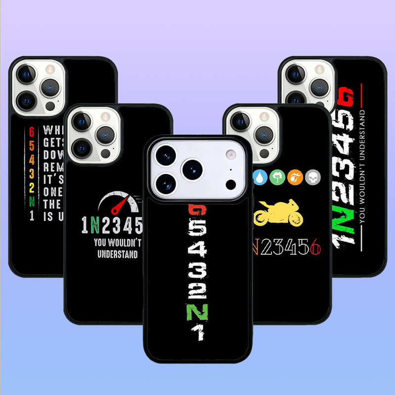 Motorcycle Gear Quotes - Motorcycle Gear Phone Case For iPhone