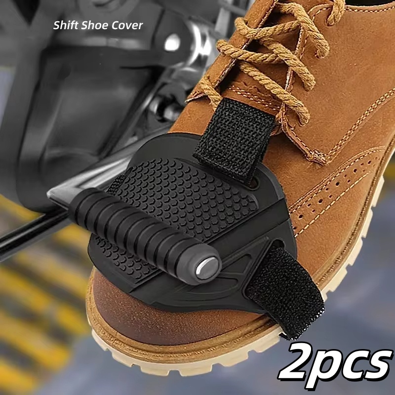 Motorcycle Gear Cover - Rubber Motorcycle Shift Pad Motorbike Anti-Slip