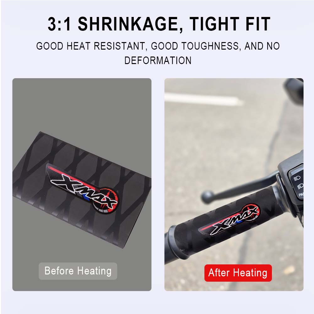 Non-slip Motorcycle Heat Shrin - Handlebar Grip Heated ulasan dan harga