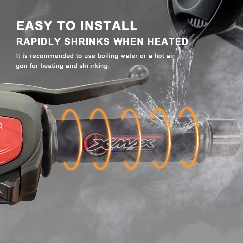 Non-slip Motorcycle Heat Shrin - Handlebar Grip Heated ulasan dan harga