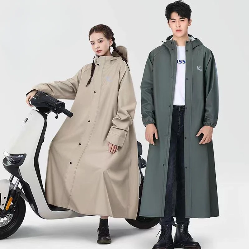 Long Thickened Motorcycle Rain - Motorcycle Gear Mens ulasan dan harga