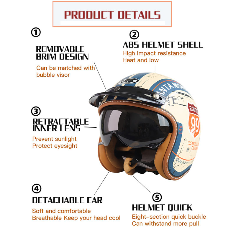 Four Seasons Motorcycle Helmet - Motorcycle Gear In Store ulasan dan harga