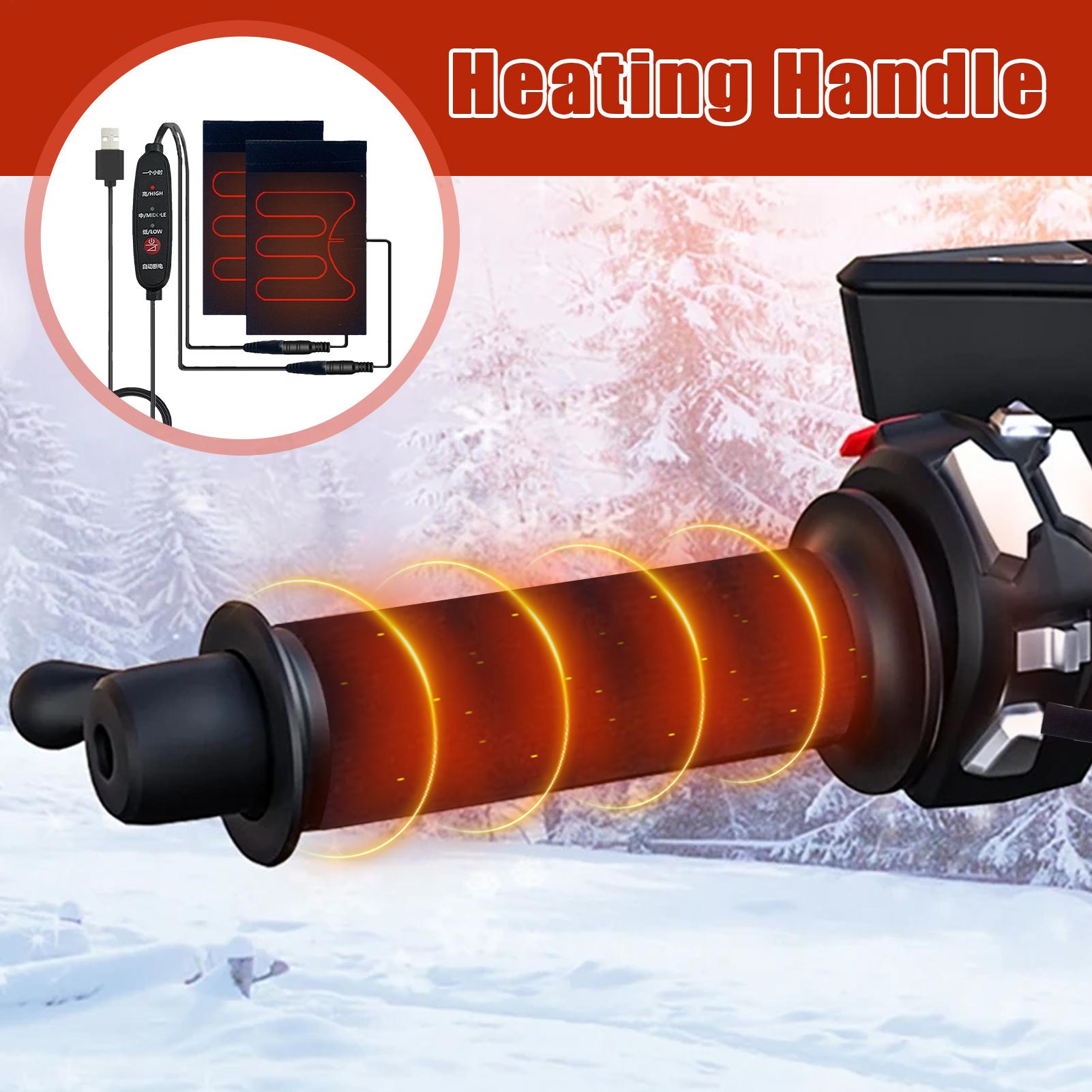5V Heated Motorcycle Grips USB - Handlebar Grip Heated ulasan dan harga