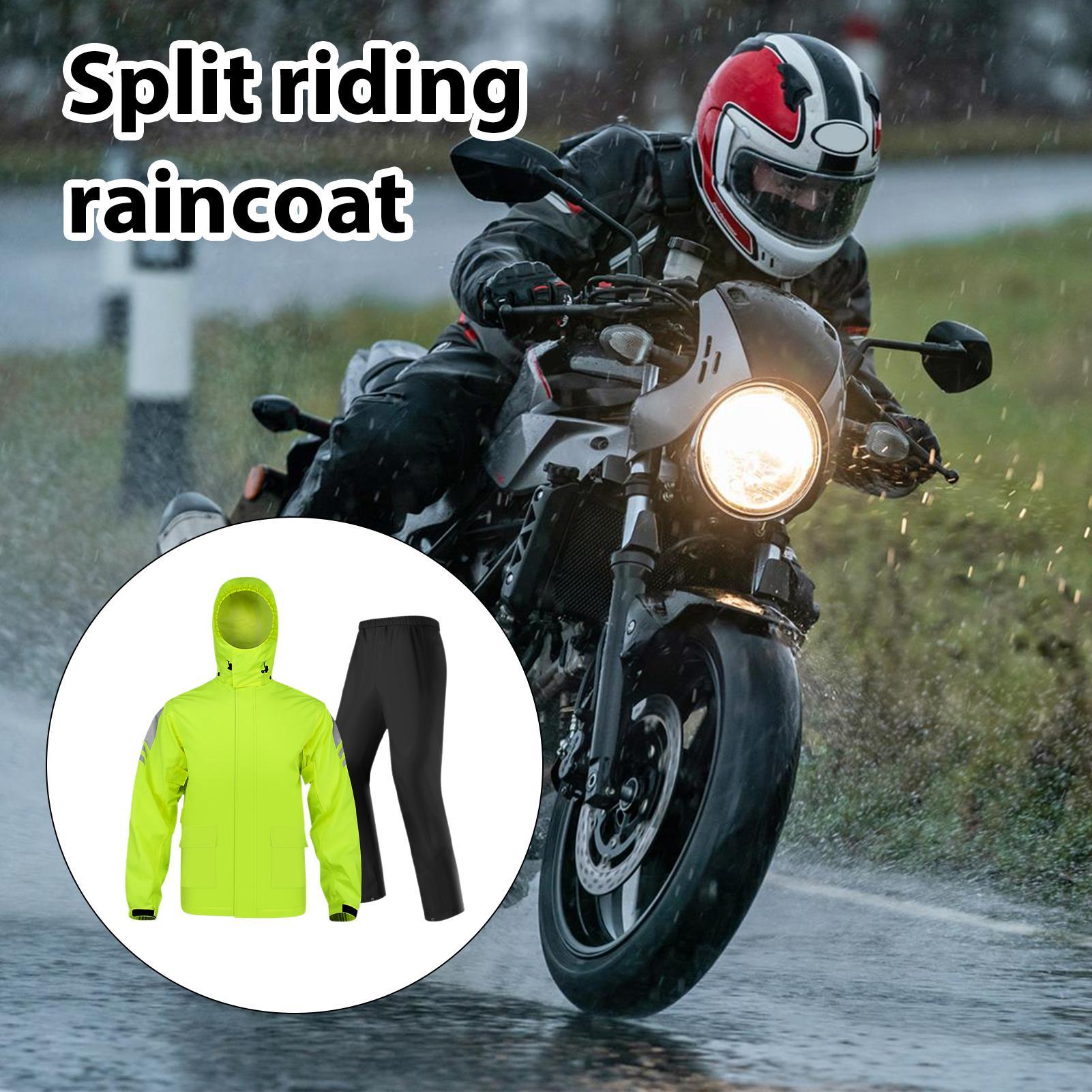 Waterproof Rain Suits for Men  - Motorcycle Gear Mens ulasan dan harga