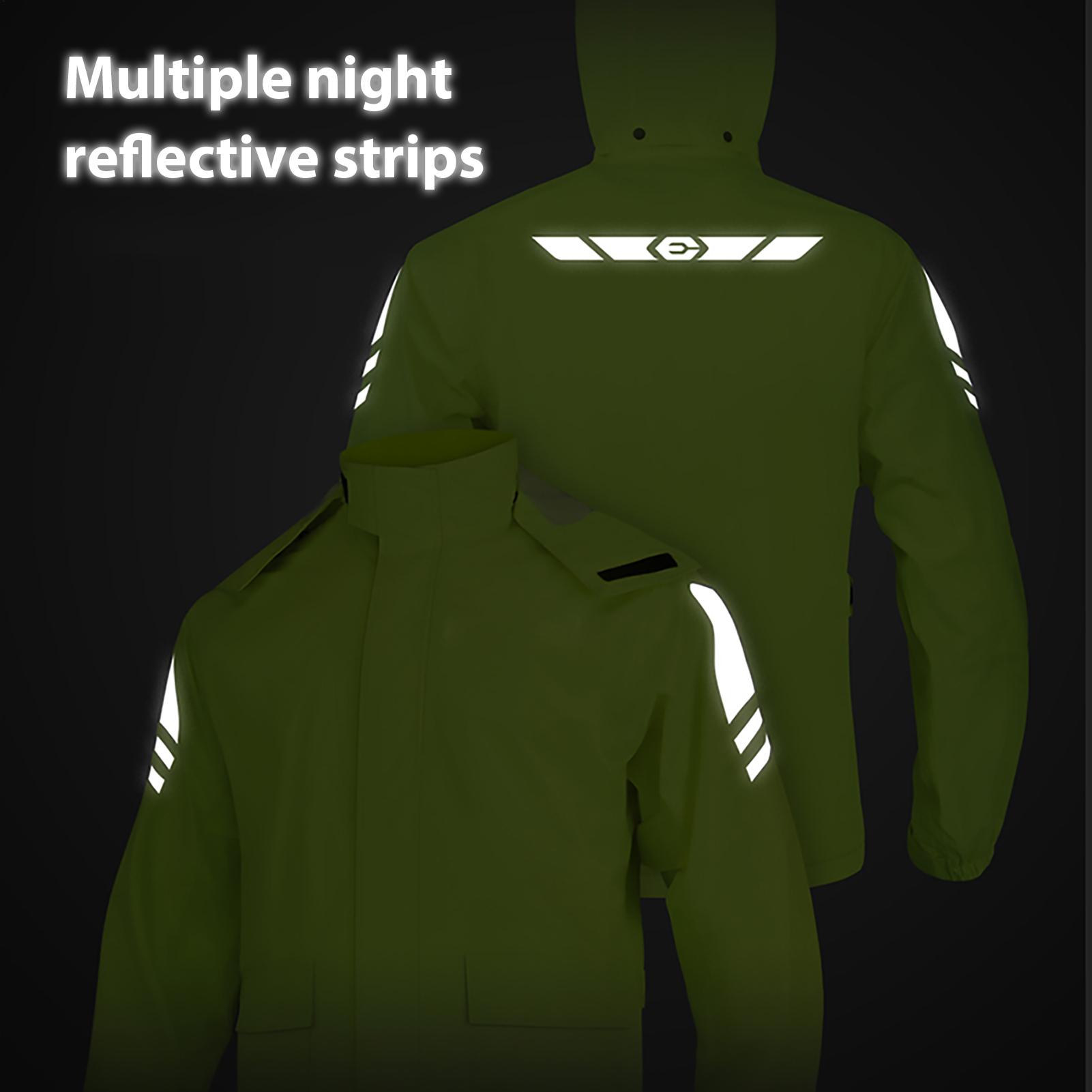 Waterproof Rain Suits for Men  - Motorcycle Gear Mens ulasan dan harga