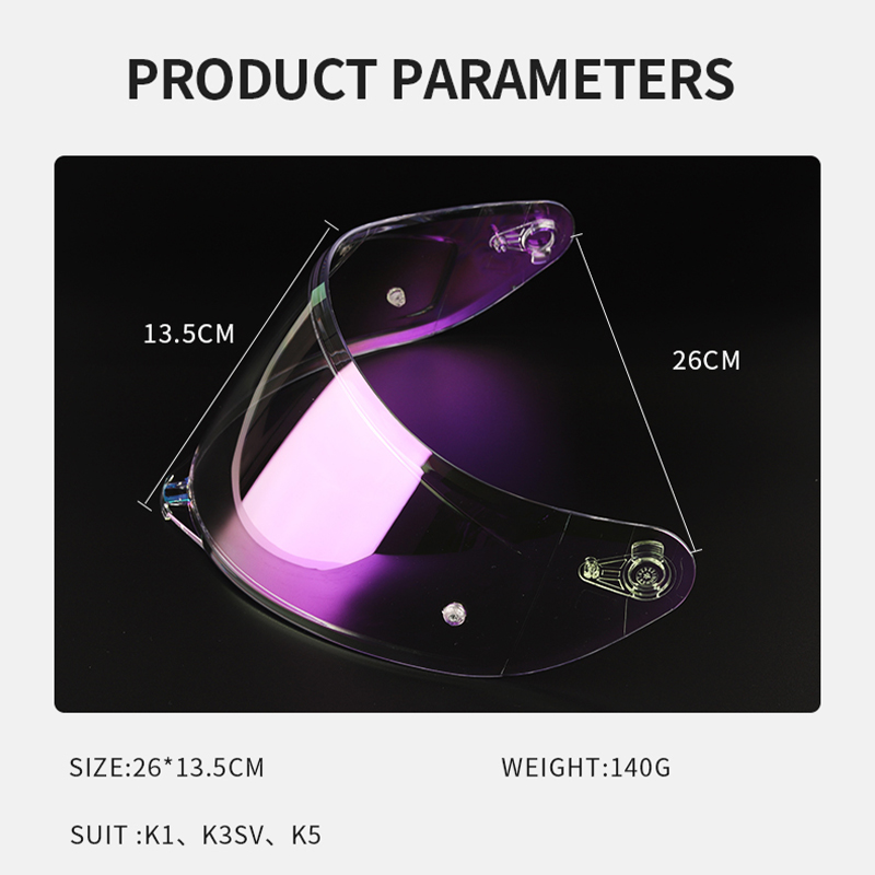 Motorcycle Helmet Visor For K1 - Motorcycle Gear In Store ulasan dan harga