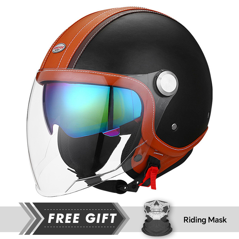White Orange Original Open Fac - Motorcycle Gear In Store ulasan dan harga