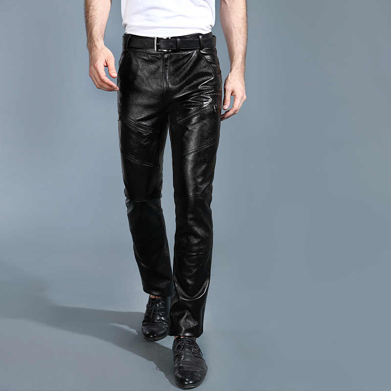 Youth Men's Genuine Leather Pa - Motorcycle Gear Mens ulasan dan harga