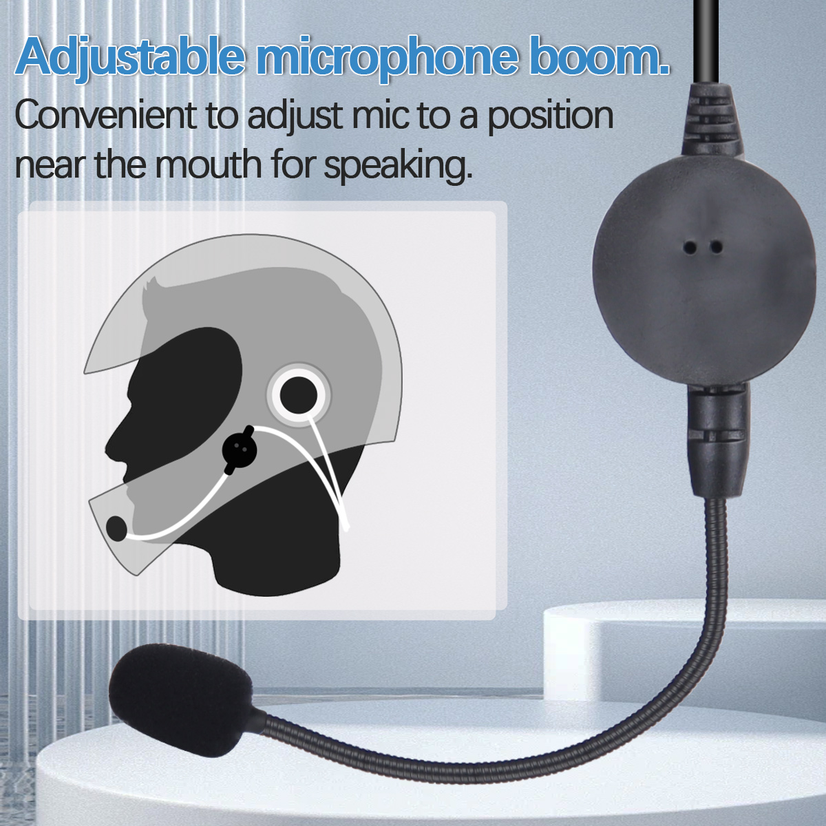 ABBREE Motorcycle Helmet Heads - Intercom Headset Helmet ulasan dan harga