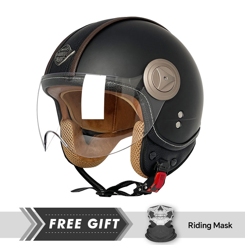Open Face Helmet Motorcycle He - Motorcycle Gear In Store ulasan dan harga