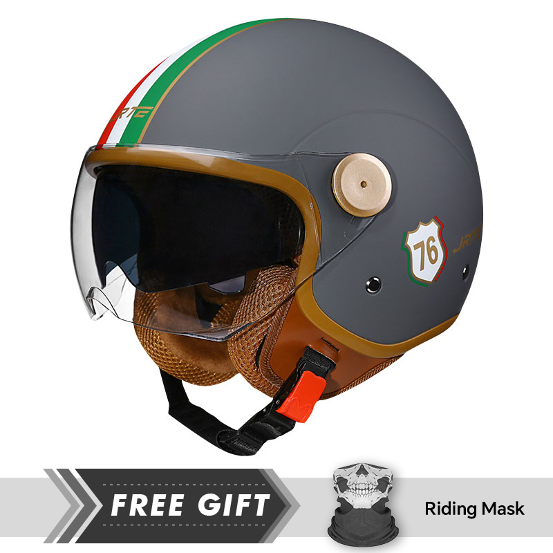 DOT 3/4 Open Face Motorcycle H - Motorcycle Gear In Store ulasan dan harga