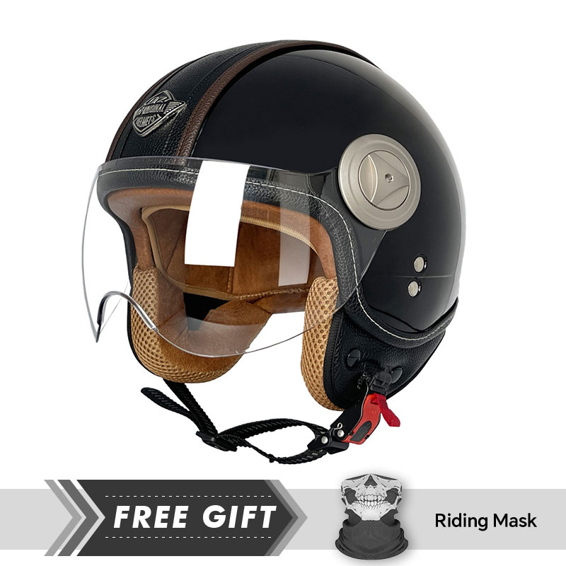 Open Face Motorcycle Helmet Co - Motorcycle Gear In Store ulasan dan harga