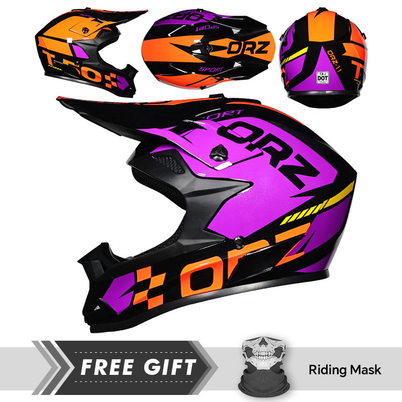 Off Road Helmet Eye Face Prote - Motorcycle Gear In Store ulasan dan harga