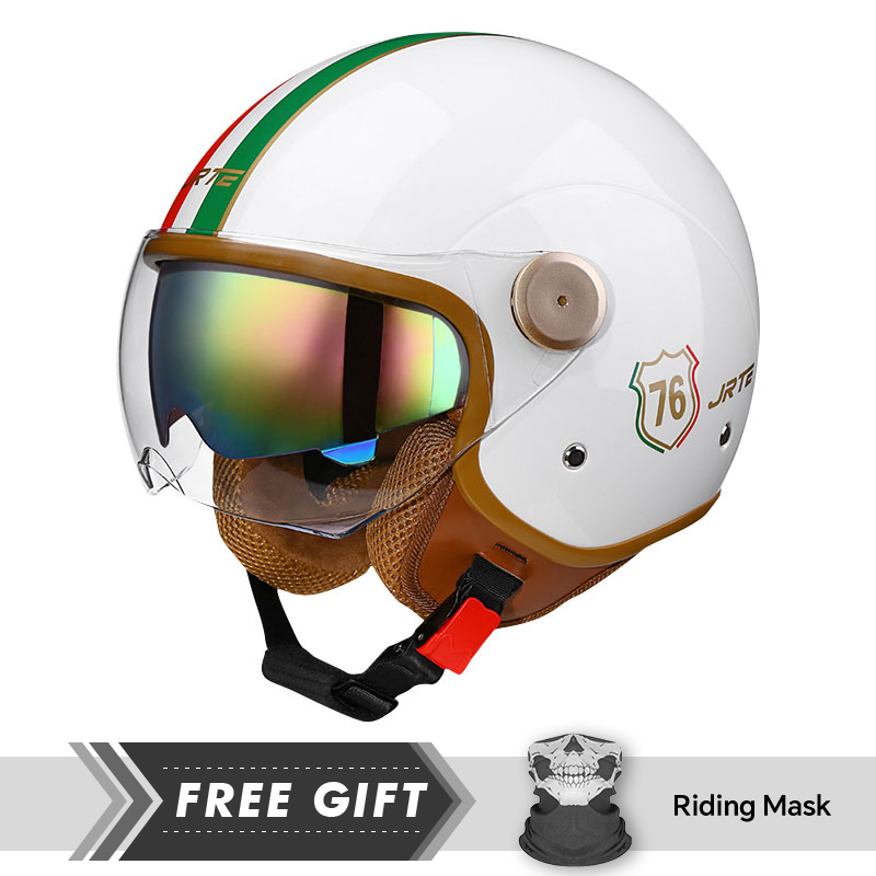DOT Approved Open Face Helmet  - Motorcycle Gear In Store ulasan dan harga