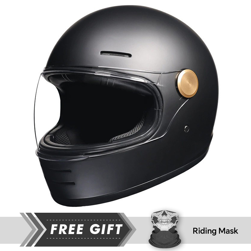 Vintage Full Face Motorcycle H - Motorcycle Gear In Store ulasan dan harga