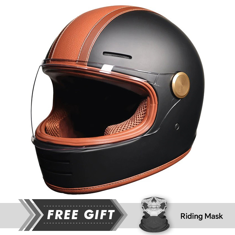 Vintage Full Face Motorcycle H - Motorcycle Gear In Store ulasan dan harga