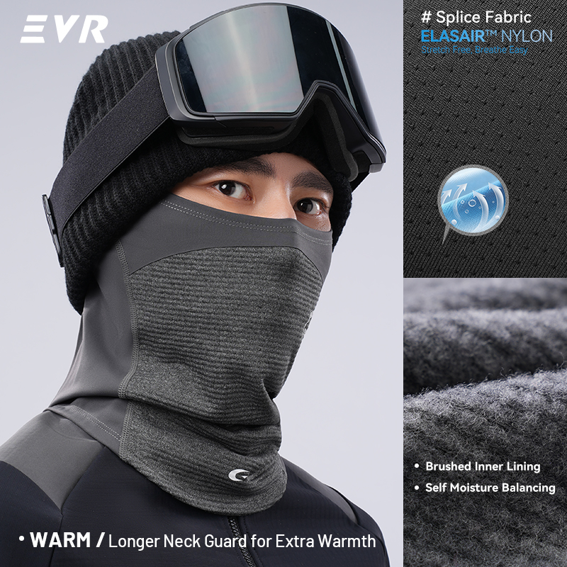 EVR Winter Wool Face Mask Neck - Motorcycle Gear Cycle ulasan dan harga
